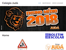 Tablet Screenshot of colegiojuda.com.br